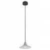 Zwisająca lampa TENTOR AZ3086+AZ3099 LED 7W 3000K dysk czarny chrom biały