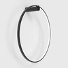 Loftowa LAMPA ścienna MIRROR LP-999/1W S BK Light Prestige metalowa OPRAWA kinkiet LED 35W 3000K do łazienki IP44 czarny