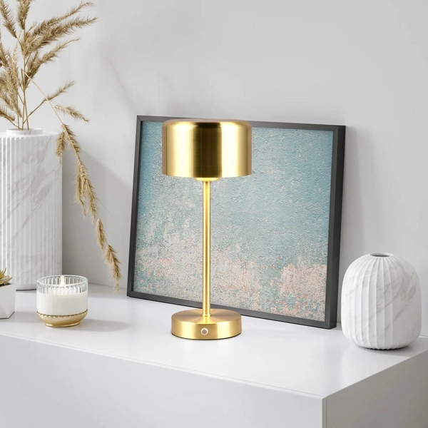 Lampka nocna dotykowa Jeff R59151108 LED 1W 3000K złoty mat