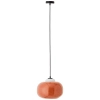 Szklana lampa wisząca Blop 99860/07 nad wyspę pomarańczowa
