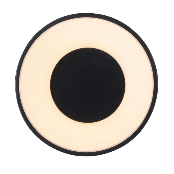 Lampa nasufitowa Tanika 14325-18 Just Light LED 13W 3000K krążek czarna OUTLET