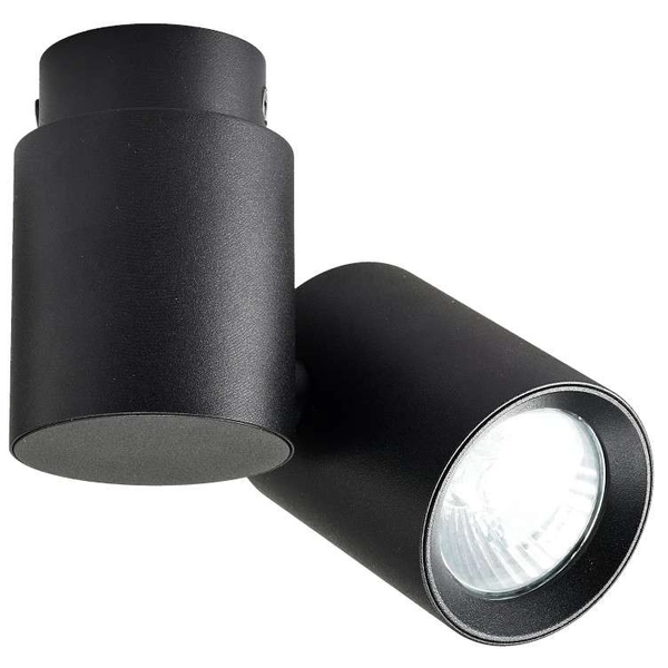 Sufitowa LAMPA plafon BOSTON LP-741/1W BK Light Prestige regulowana OPRAWA tuby metalowe czarne