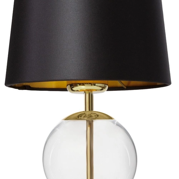 Nowoczesna lampa stołowa COCO 41092102 czarna lampka nocna czarna