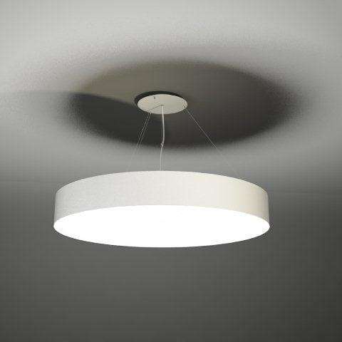 LAMPA wisząca BUNGO 7549 Shilo okrągła OPRAWA metalowa ZWIS biały