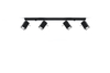 Spot LAMPA sufitowa SL.0459 regulowana OPRAWA metalowe reflektorki czarne