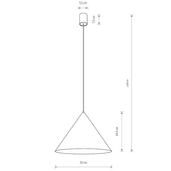Zwisowa lampa nad wyspę Zenith 8006 Nowodvorski kuchenna mosiądz biała