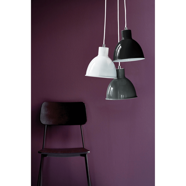 Kopułowa lampa wisząca POP 45833003 nad stół czarny