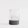 Akumulatorowa stołowa lampa CRYSTAL NHTD-N08-NB LED 1W 3000K IP44 czarna