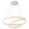 Lampa zwis TRINITI 46402/99/31 Lucide LED 136W 3000K pierścienie biała