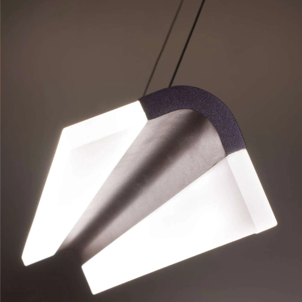 LAMPA wisząca CURACOA A0011-320 Candellux metalowa OPRAWA listwa LED 33W 4000K belka ZWIS podłużny brązowy