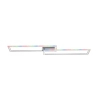 Sufitowa lampa na pilot FELIX srebrna 14635-55 1xLED 45W 2700-5000K RGB zmienna barwa