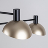 Lampa wisząca nad stół Artis 40567 Sigma potrójna jadalniana czarna złota