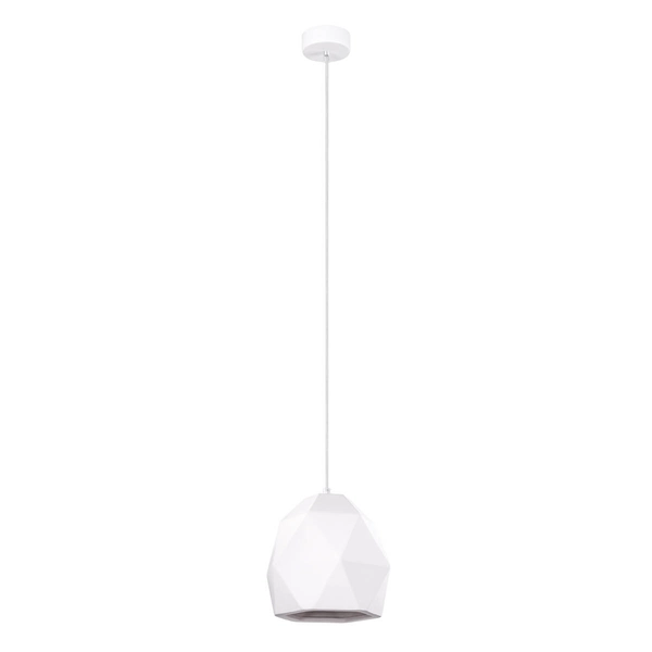 Wisząca lampa Mint SL.1251 geometryczna nad stół biała