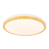Drewniany plafon Gandava 14-75253 LED 24W 4000K okrąg biały