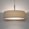 Nowoczesna wisząca lampa SANTANA 11653 do jadalni kremowa