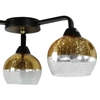LAMPA sufitowa CROMINA 98-57273 Candellux szklana OPRAWA kule czarne złote przezroczyste