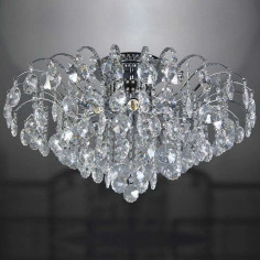 Plafon LAMPA sufitowa FIRENZA MD30196/6 Italux kryształowa OPRAWA glamour crystal przezroczysta