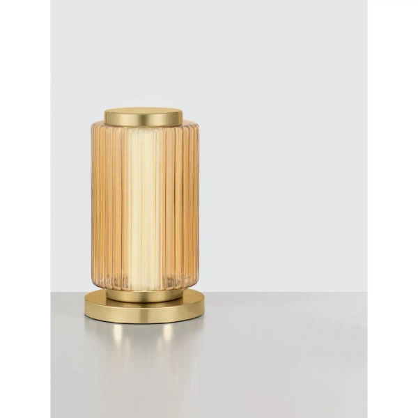 Nowoczesna lampka nocna TABRUNO LE45171 LED 10W 3000K do sypialni złota