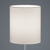 Stojąca lampa stołowa Jerry R50491001 do salonu srebrna biała