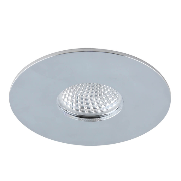 Wpuszczana lampa sufitowa do salonu CLETO AZ1621 Azzardo okrągła chrom