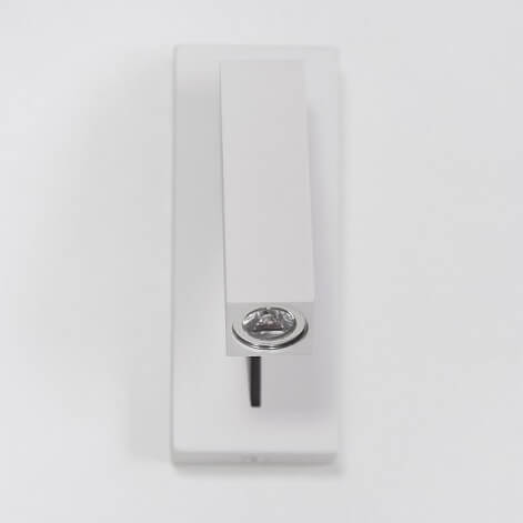 Lampa przyścienna z włącznikiem ANGUS AZ2446 LED 3W 3100K regulowana biały