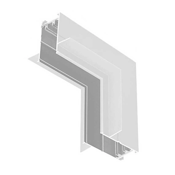 Łącznik do szynoprzewodów Beta Track AZ5165 Azzardo metalowy biały