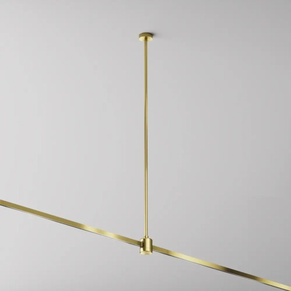 Uchwyt sufitowy do systemu magnetycznego Flarity TRA159C-IPC1-BS mosiądz