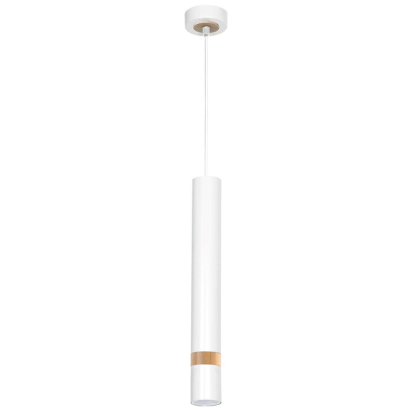LAMPA wisząca JOKER MLP6301 Milagro okrągła OPRAWA metalowy ZWIS tuba loftowa biała