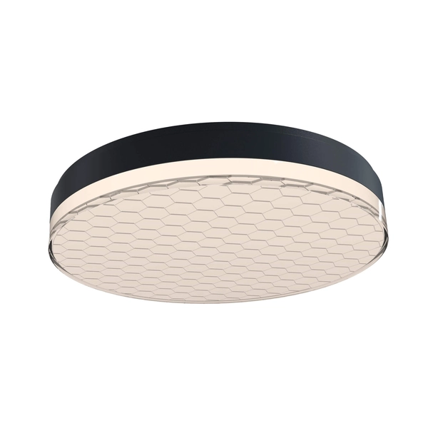 Lampa sufitowa Sekko C0218 LED 54 plaster miodu plafon czarny