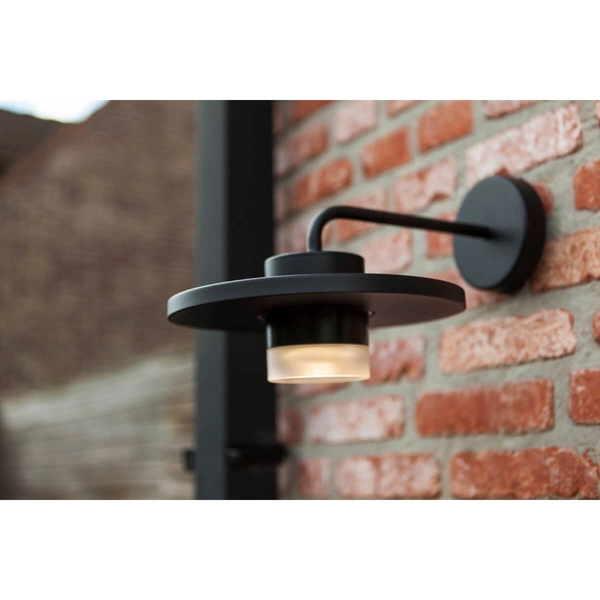 Lampa elewacyjna PLATO 5213402012 LED 7W 3000K metalowa IP54 czarna