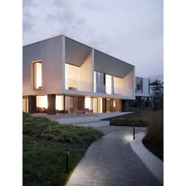 Zewnętrzna lampa stojąca CAZORIA LE75138 LED 6W 3000K IP65 antracyt