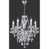 Wisząca lampa Luster R1107-06 RL Light kryształowa crystals chrom