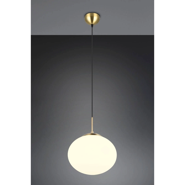 Lampa wisząca nad wyspę FOMENTO 363100108 Trio zwis bańka biały złoty outlet