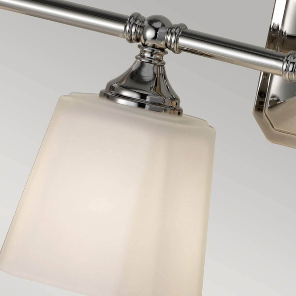 Łazienkowy ścienny kinkiet Concord FE-CONCORD4-BATH Feiss szklany IP44 chrom