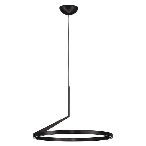 Wisząca lampa ringowa ZUDANEZ LE44777 LED 31W 2700-4000K czarna
