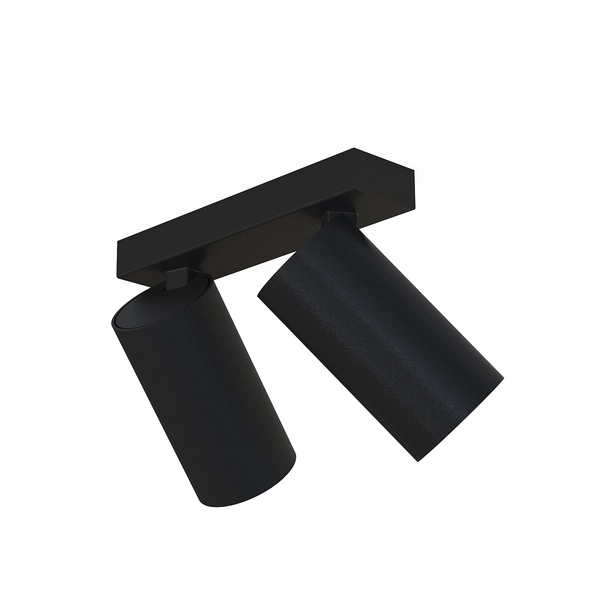 Minimalistyczna lampa pokojowa Mono 7841 czarne tuby ruchome hol