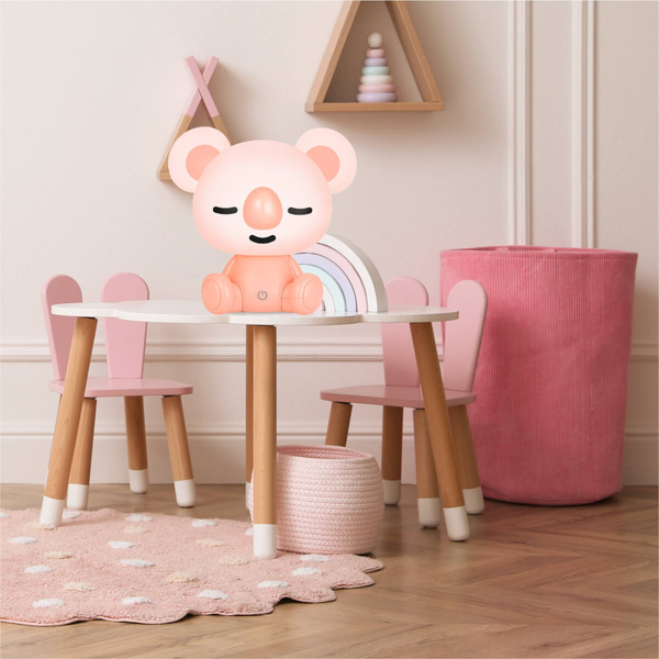 Lampka dziecięca KOALA KDR-611-PK LED 3W 4000K animals różowa biała