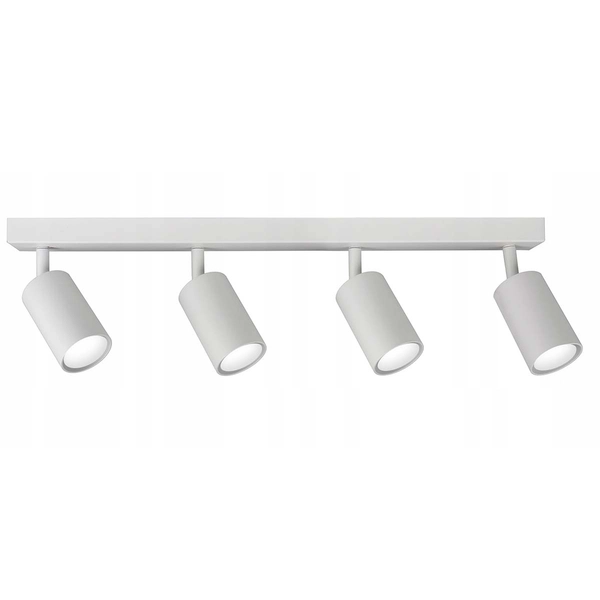 Biała lampa sufitowa SLP8176 natynkowy spot 4-płomienny biały