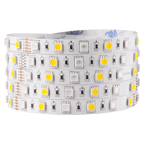 Taśma ledowa samoprzylepna 5m 323293 LED 23W RGBW 12V biała