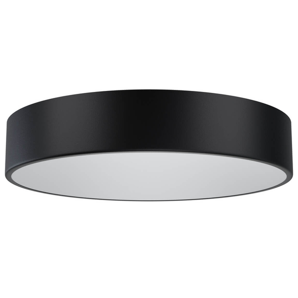 Czarny plafon salonowy 137623620811 LED 43W nowoczesny