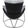 Salonowy fotel Otilia Stand Velvet MSE011000302.V23 z welurową poduszką