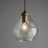 Wisząca lampa diament Ebbe 95462 złoty przezroczysty