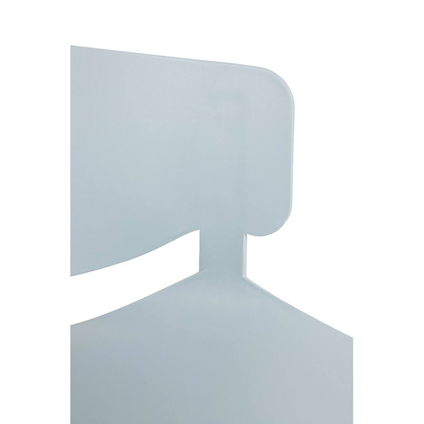 Jasnoszare krzesło nowoczesne Garret ARM-001.GREY do kuchennego stołu