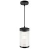 Lampa wisząca tuba Coupar 2218053003 IP54 na zewnątrz czarny
