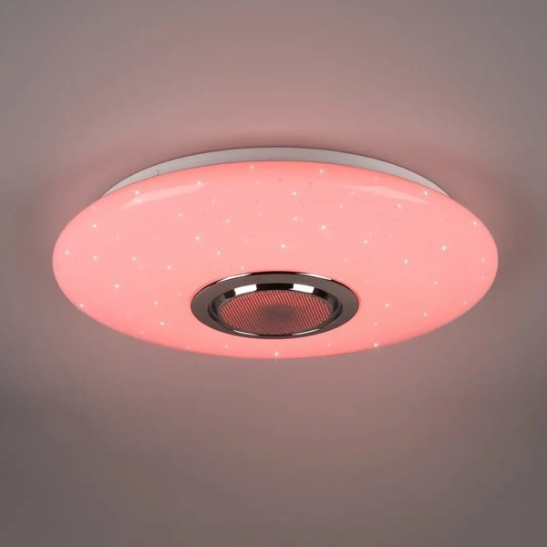 Plafon nasufitowy do sypialni Musica R69031101 LED 15W 3000-6000K biały