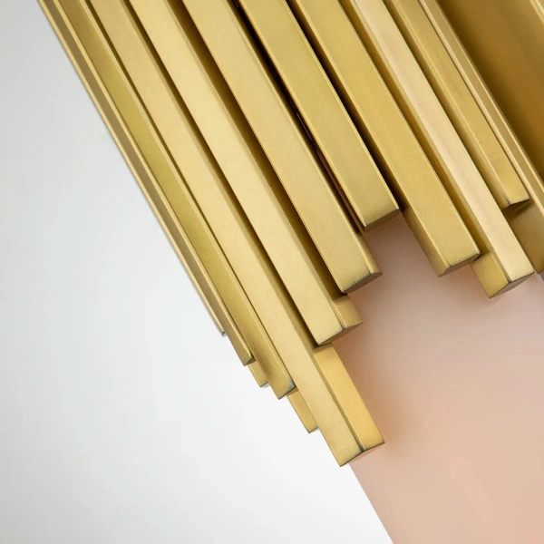 Łazienkowa lampa naścienna Marvele MARVELE-2WB-AB-OPAL IP44 mosiądz