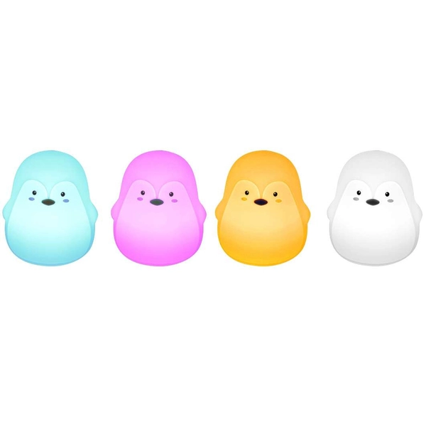 Stojąca lampka dziecięca BALOO 5410 LED 0,4W 3000K PINGWIN animals biały