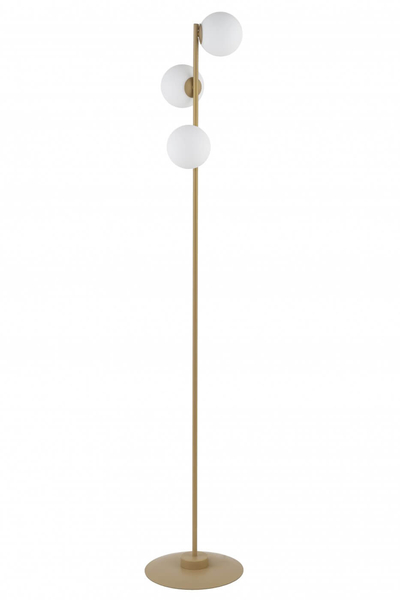 Nowoczesna lampa stojąca Gama 50275 Sigma do jadalni złota biała