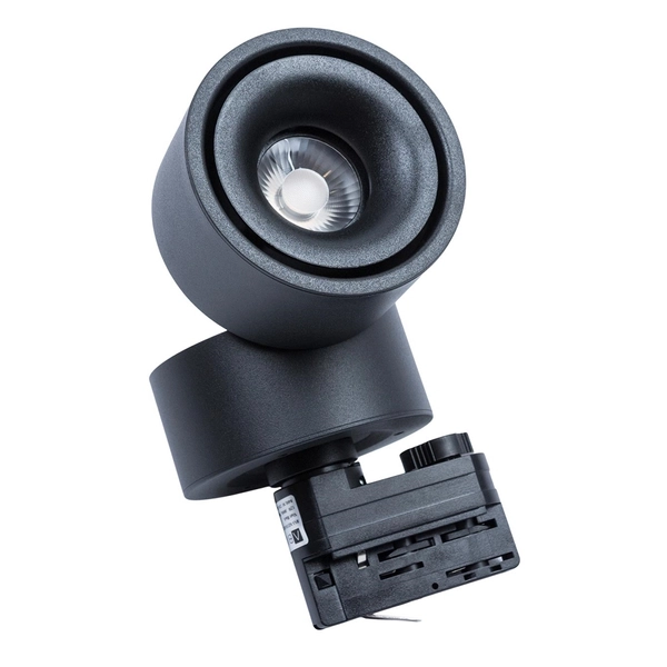 Reflektor szynowy 3-fazowy Posh Cree LED 12W 3000K czarny