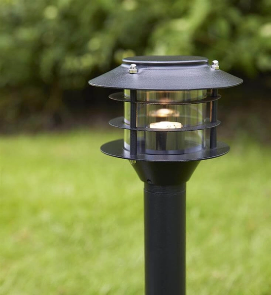 Industrialny słupek ogrodowy Garden zewnętrzny LED 3W czarny